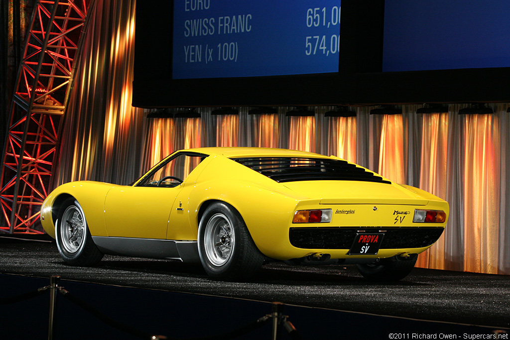 1971 Lamborghini Miura P400 SV Prototipo Gallery