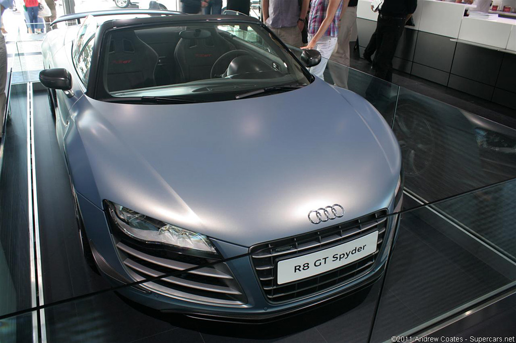 2011 Audi R8 GT Spyder