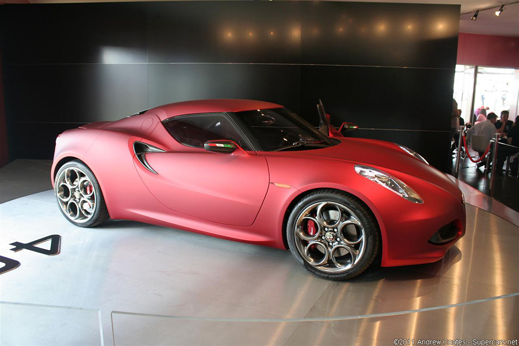 2011 Alfa Romeo 4C Concept Gallery