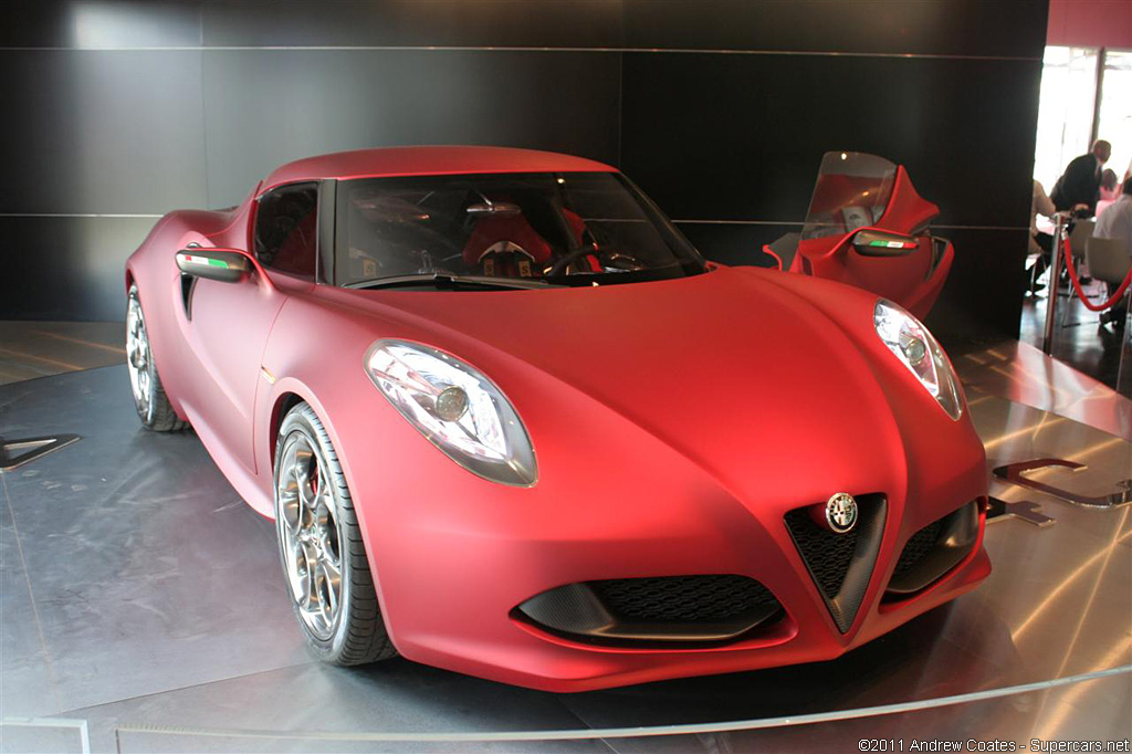 2011 Alfa Romeo 4C Concept Gallery