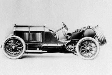 1908 Mercedes 150HP Semmering Rennwagen