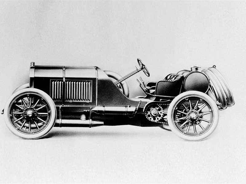 1908 Mercedes 150HP Semmering Rennwagen