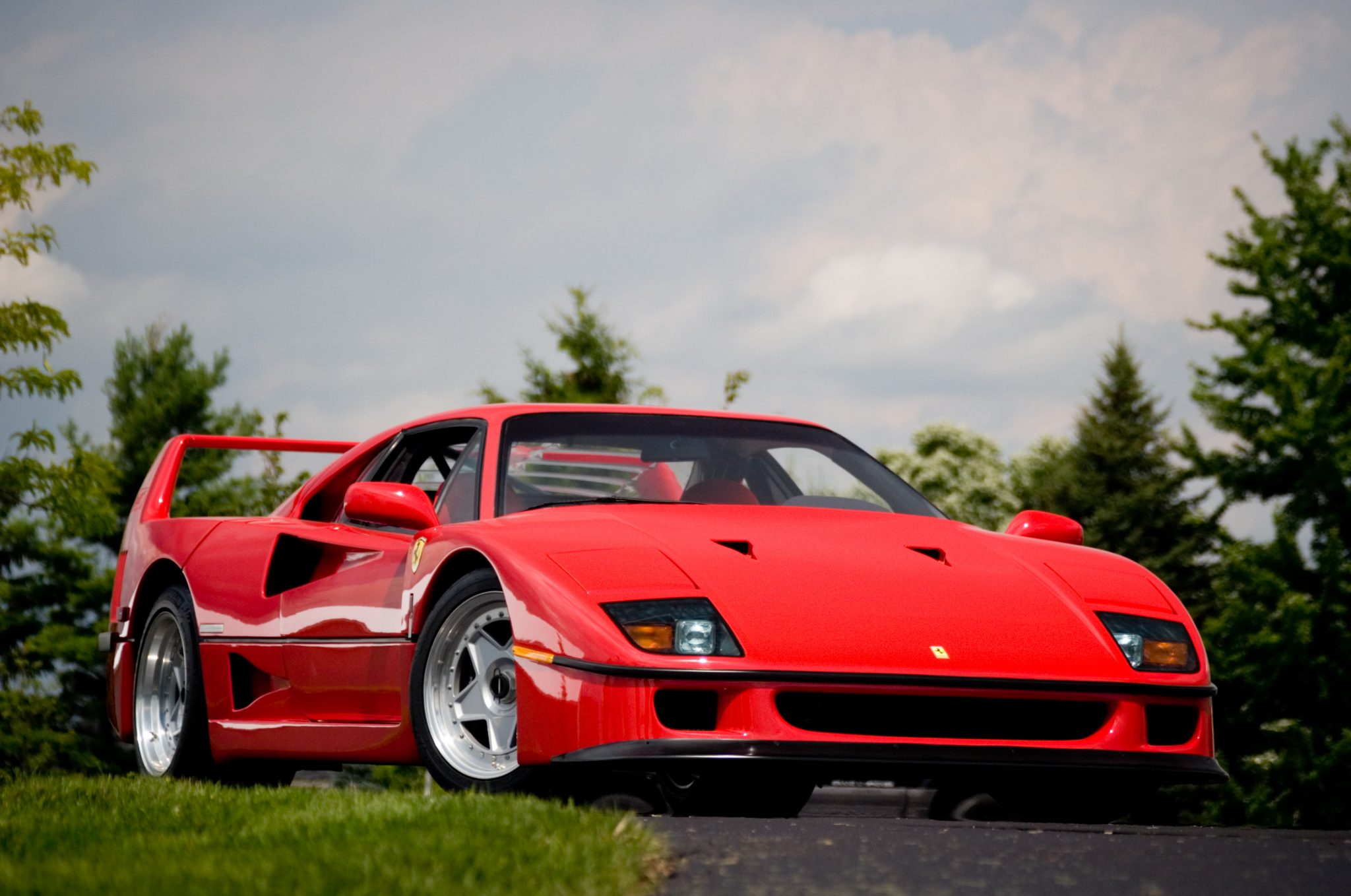 Ferrari f40 1980s supercars eighties