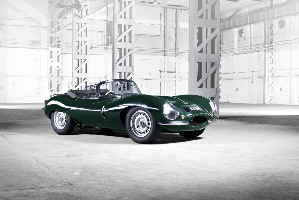 Jaguar XKSS, recently announced as a heritage model to be manufactured in 2016