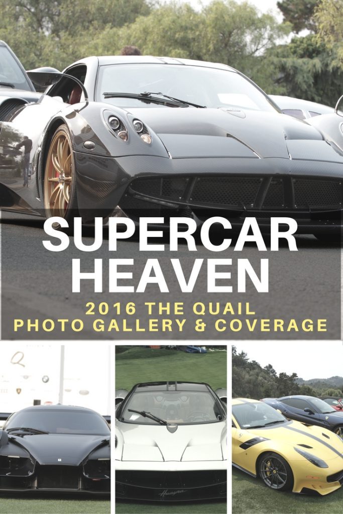 supercars at the quail