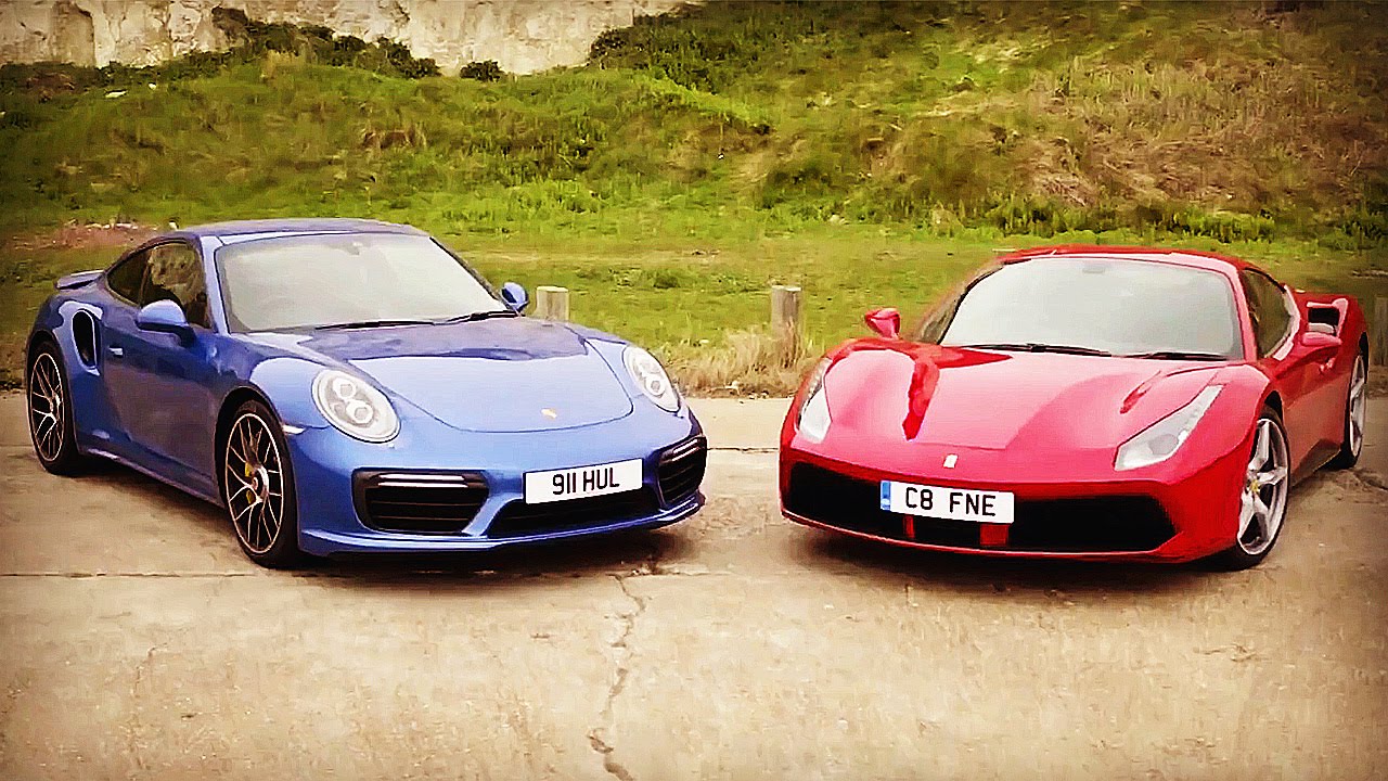 Video Ferrari 488 Gtb Vs Porsche 911 Turbo S Ferrari