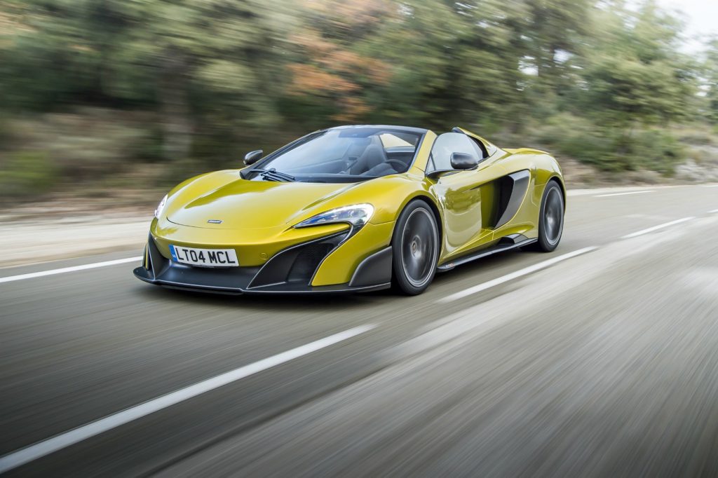 best convertible supercars - mclaren lt