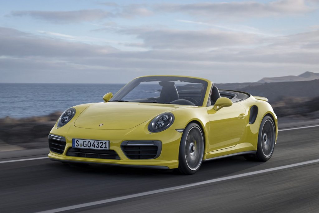 best convertible supercars - porsche 911 turbo