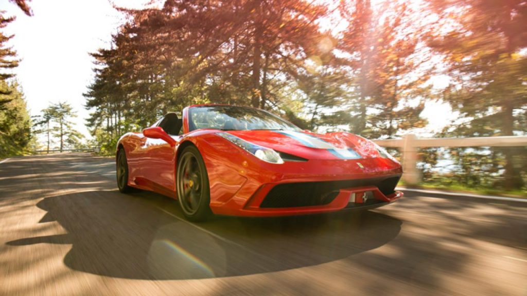 best convertible supercars - ferrari 458 speciale aperta