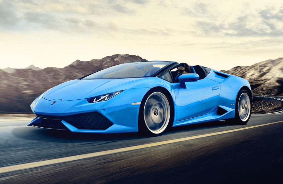 best convertible supercars - lambo huracan