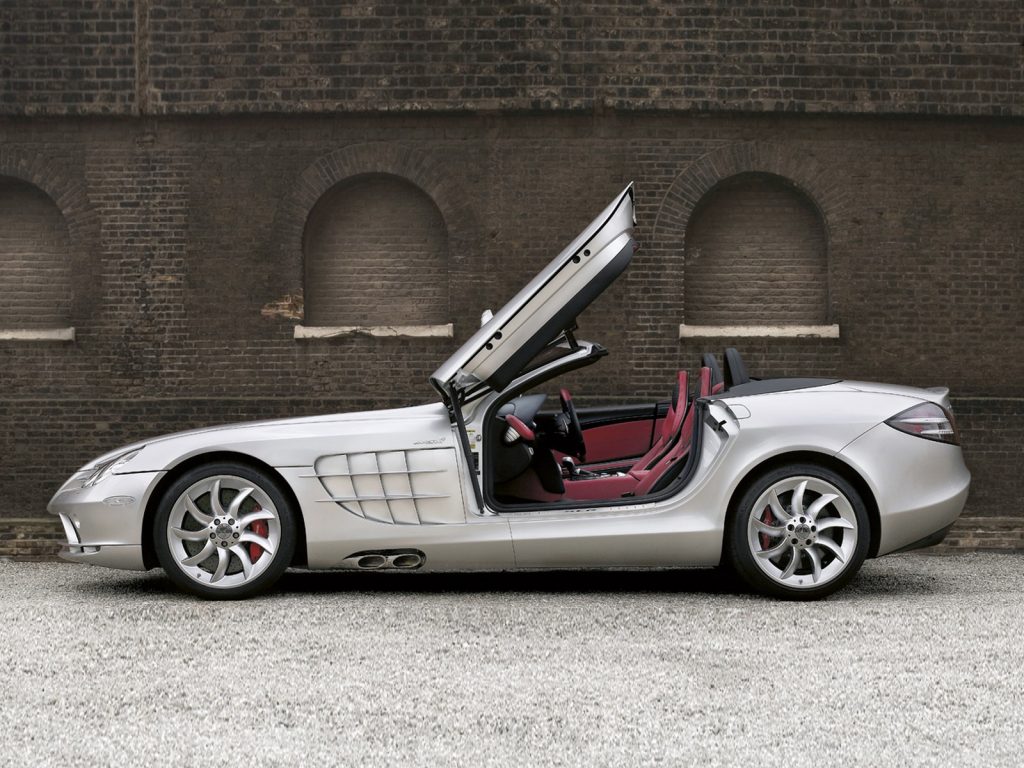 best convertible supercars - mclaren slr