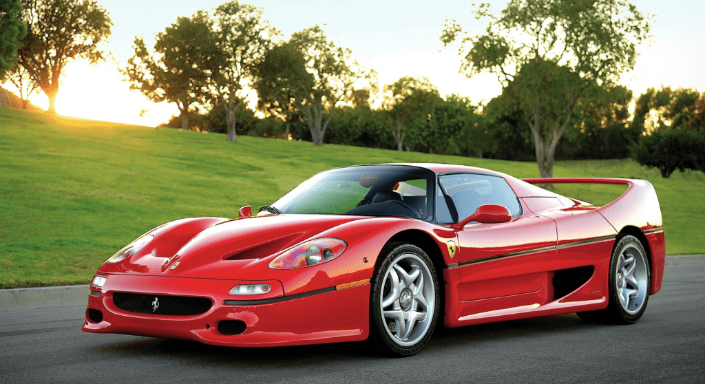 underrated ferraris - ferrari f50