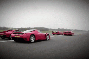 VIDEO: 288 GTO, F40, F50 and Enzo Driven Back-To-Back!