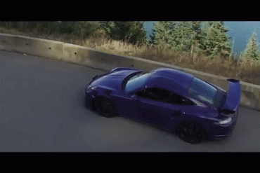 Ultraviolet Porsche 911 GT3 RS