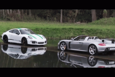 VIDEO: Which Do You Prefer? A Porsche Carrera GT or a Porsche 911R?