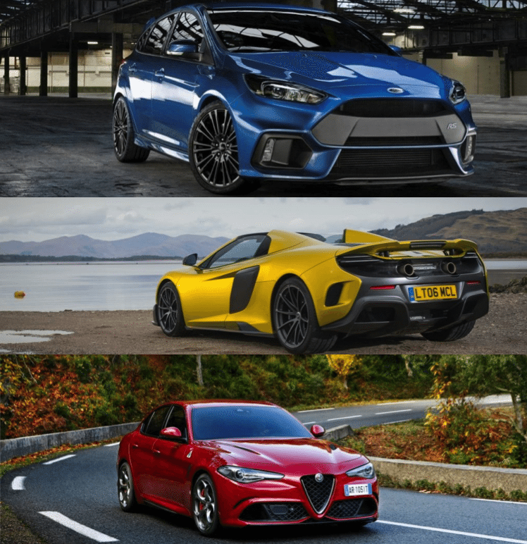 Which of our category winners will be crowned Supercars.net Car of the Year 2016? Focus RS McLaren 675LT Alfa Romeo Giulia Quadrifoglio