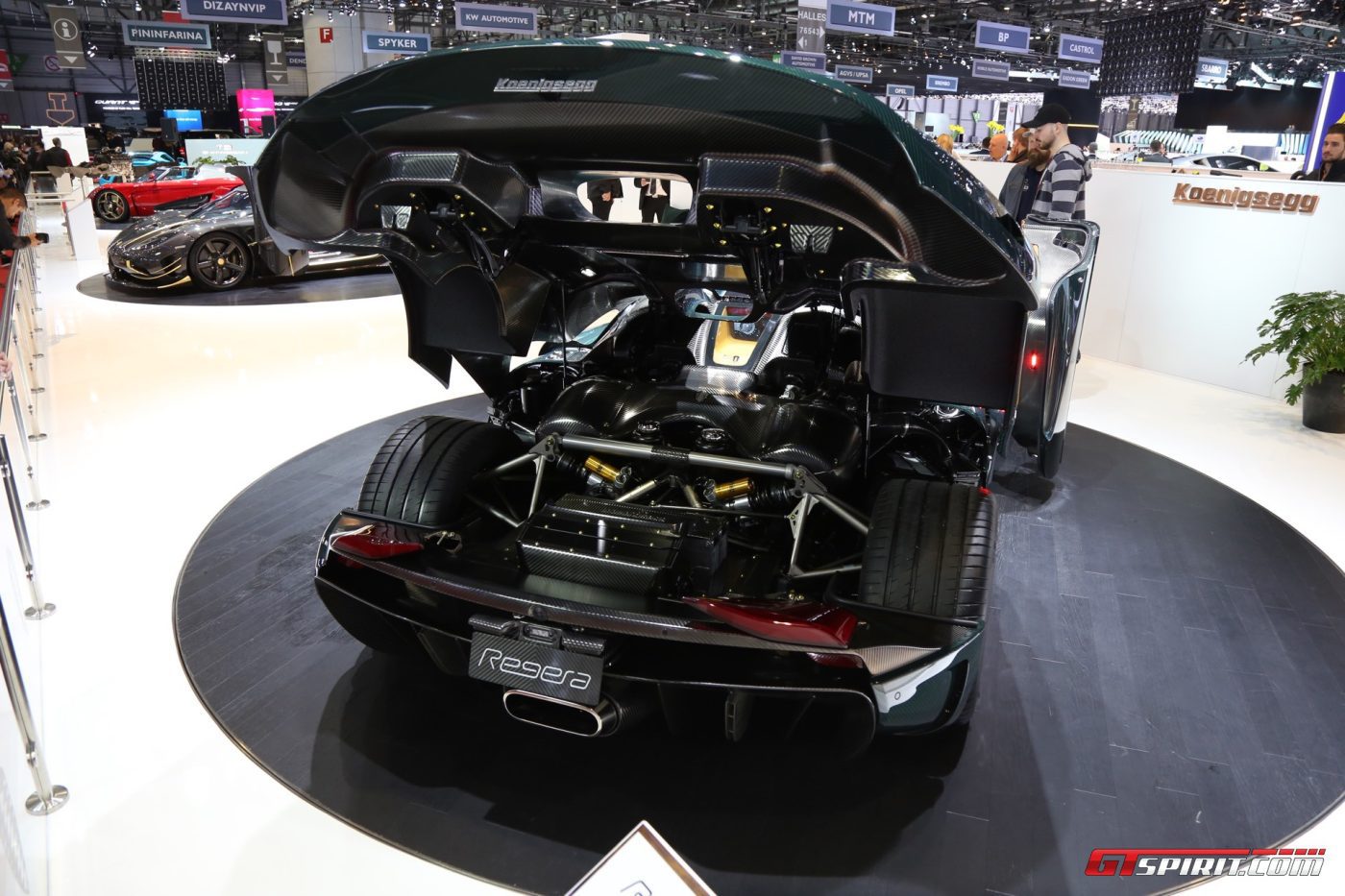 Koenigsegg regera двигатель