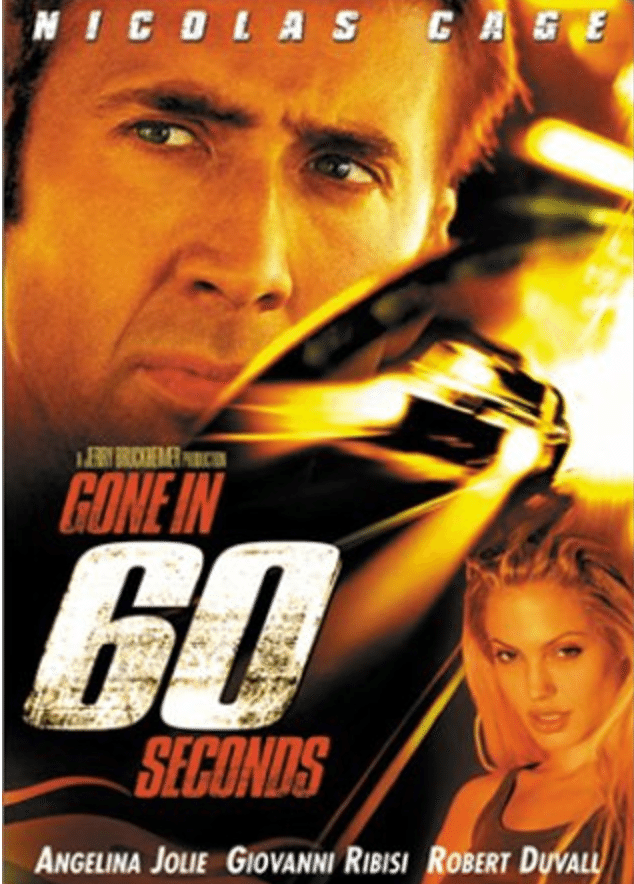 Gone in 60 Seconds - best car movie