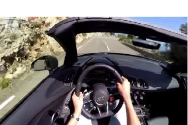 POV DRIVE AUDI R8 V10 Spyder