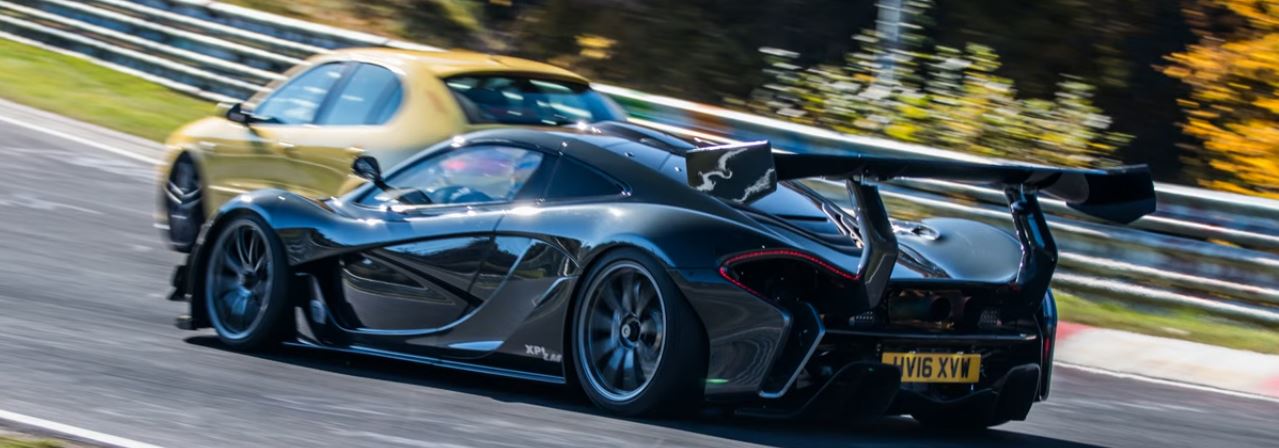 mclaren p1 lm nurburgring