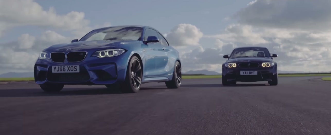 Chris Harris Pits the BMW M2 and BMW 1M Coupe Against Each Other