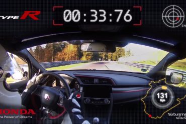 Honda Civic Type R Breaks the Nurburgring Front-Drive Lap Record