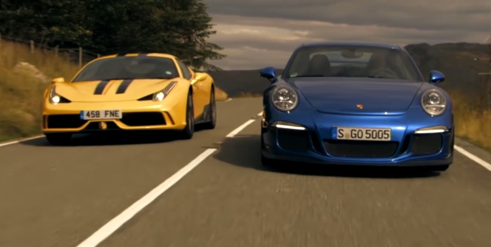 Ferrari 458 Speciale and Porsche 911 GT3 - Review and Comparison