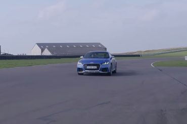 Audi TT RS Going All Out on Anglesey Circuit