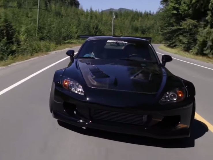 Supercharged and Sleek Honda S2000 Goes for a Quick Drive