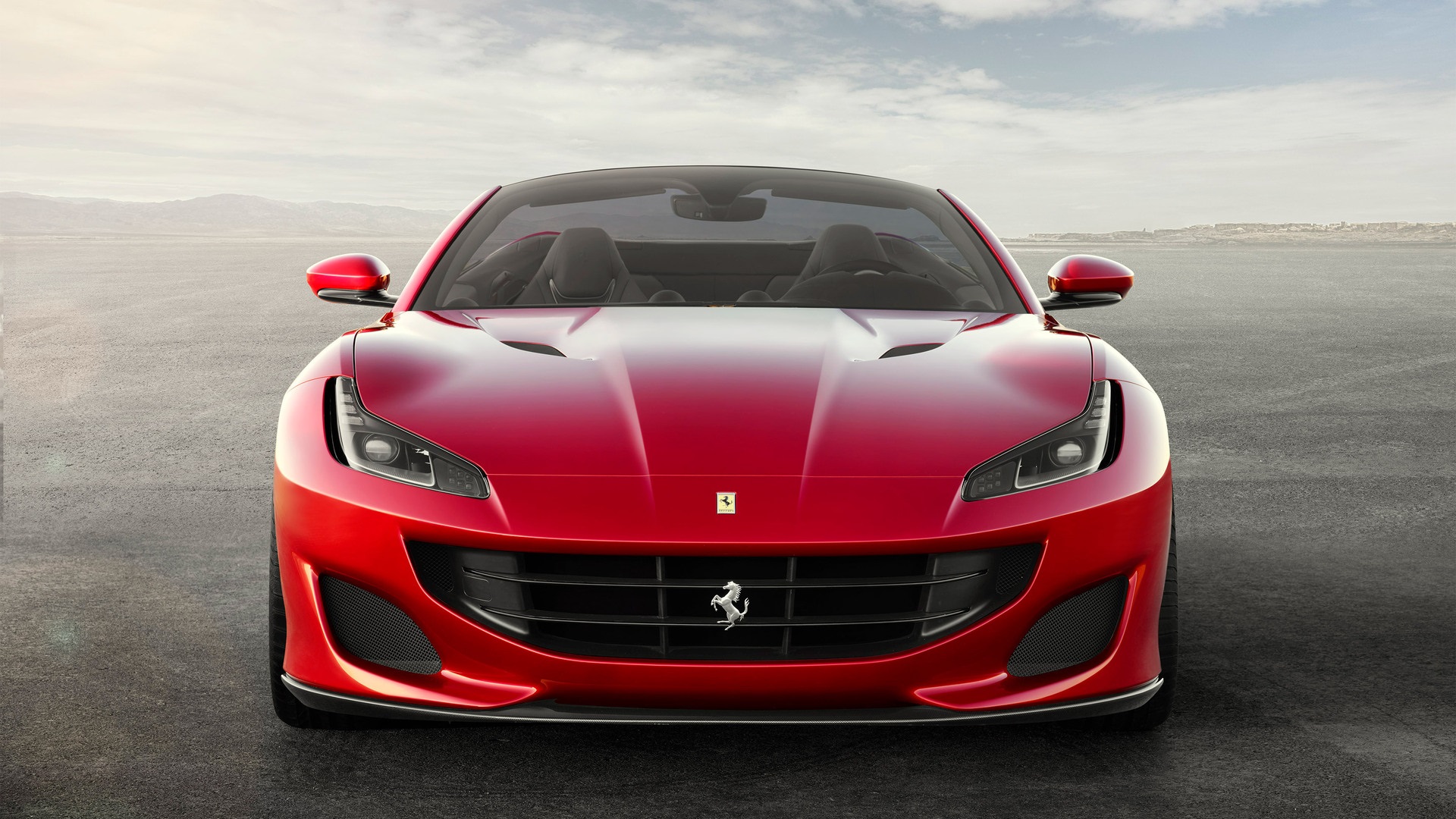 Download wallpaper 1280x2120 car, sports car, white ferrari portofino,  iphone 6 plus, 1280x2120 hd background, 20488