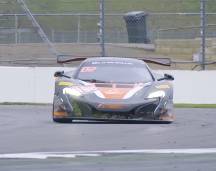 Chris Harris Races a McLaren 650S GT3 at Silverstone