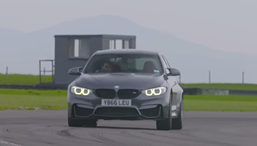Testing the Speed of the BMW M3 Competition Pack in Anglesey