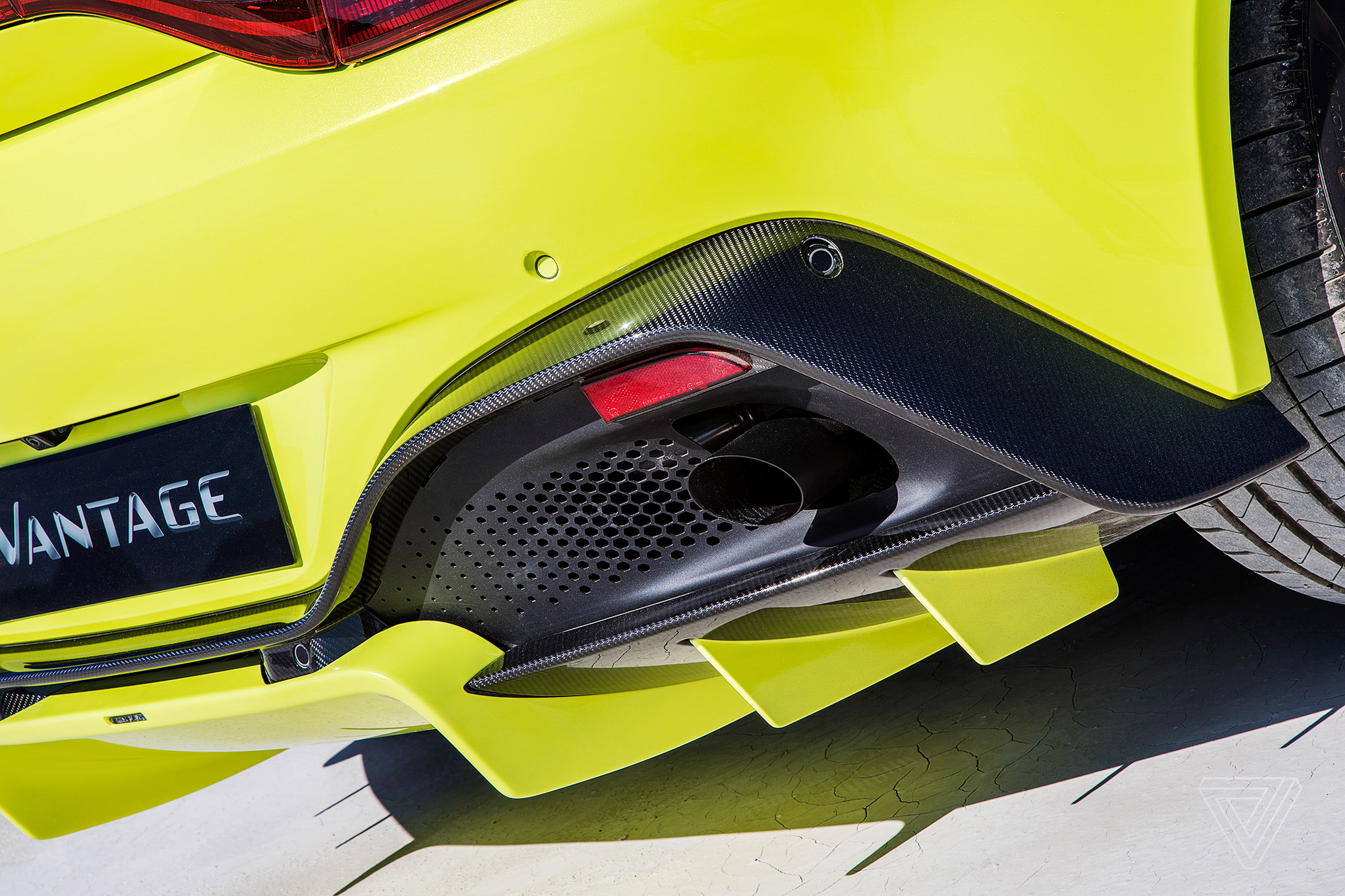 New Aston Martin Vantage Diffuser