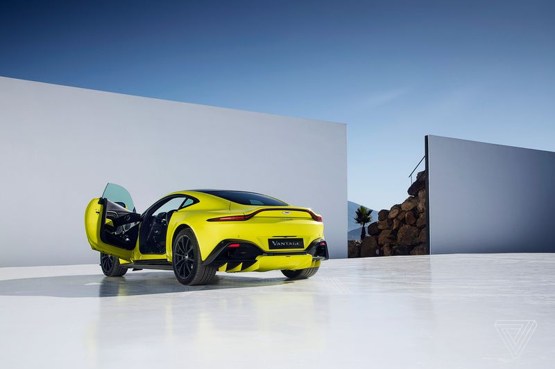 New Aston Martin Vantage Door Open