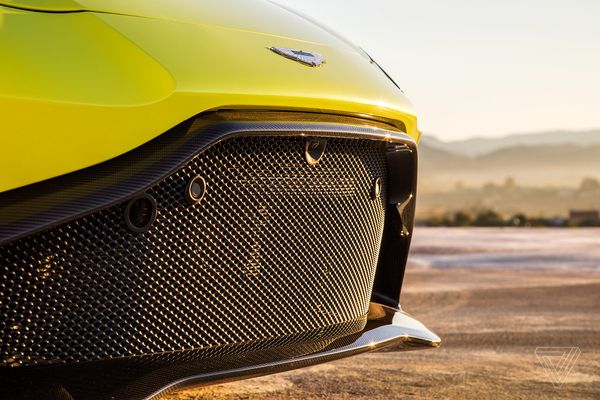 New Aston Martin Vantage Front Grill Closeup