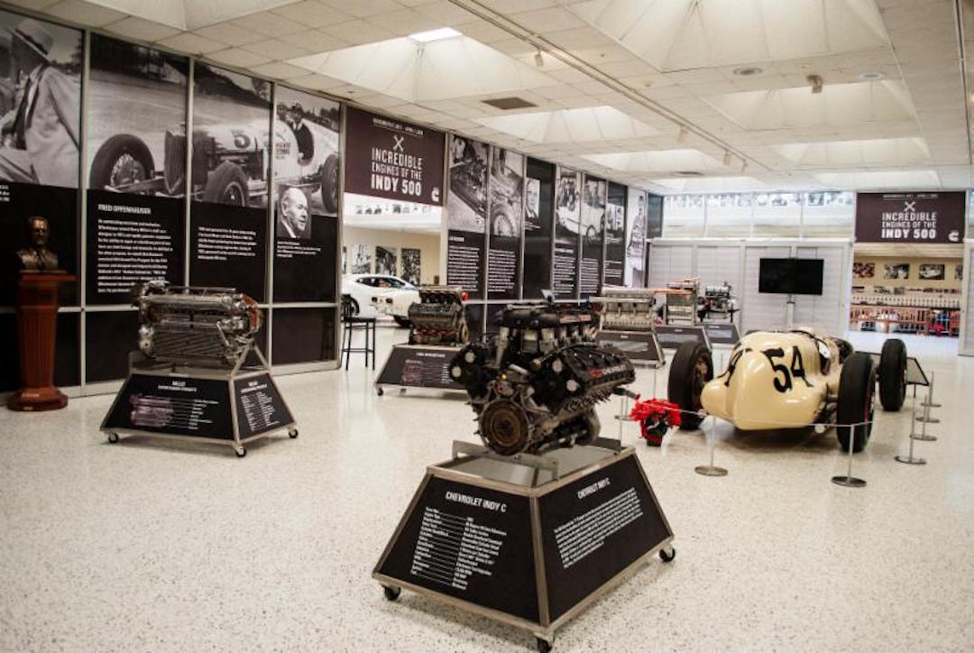 Exploded Engine Museum Indy Museum Opens Engines Exhibit