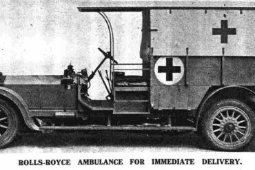 Rolls Royce Ambulance Car In 1915