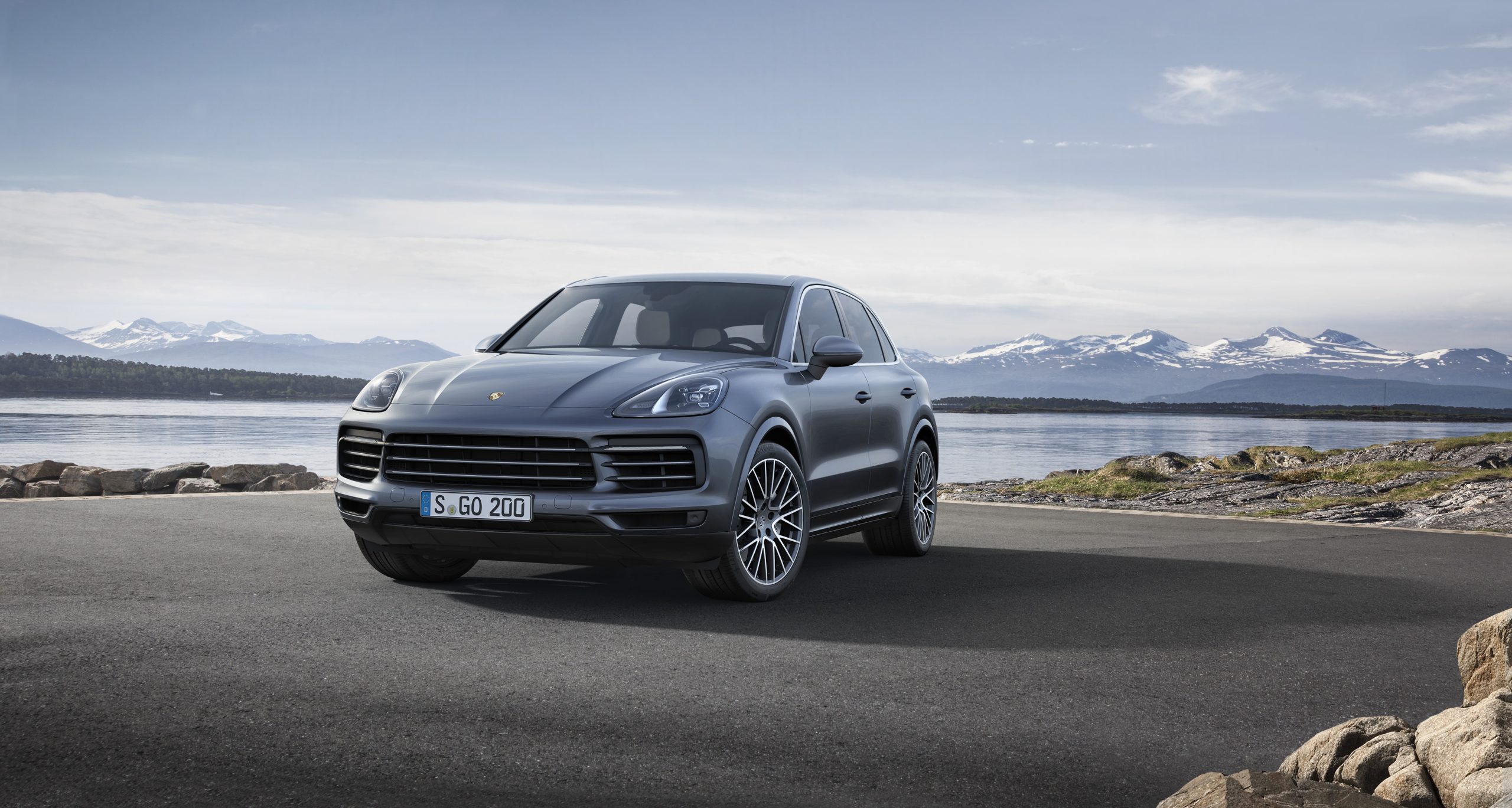 2019 Porsche Cayenne, as unveiled at the Montreal International Auto Show, Canada, in January 2018