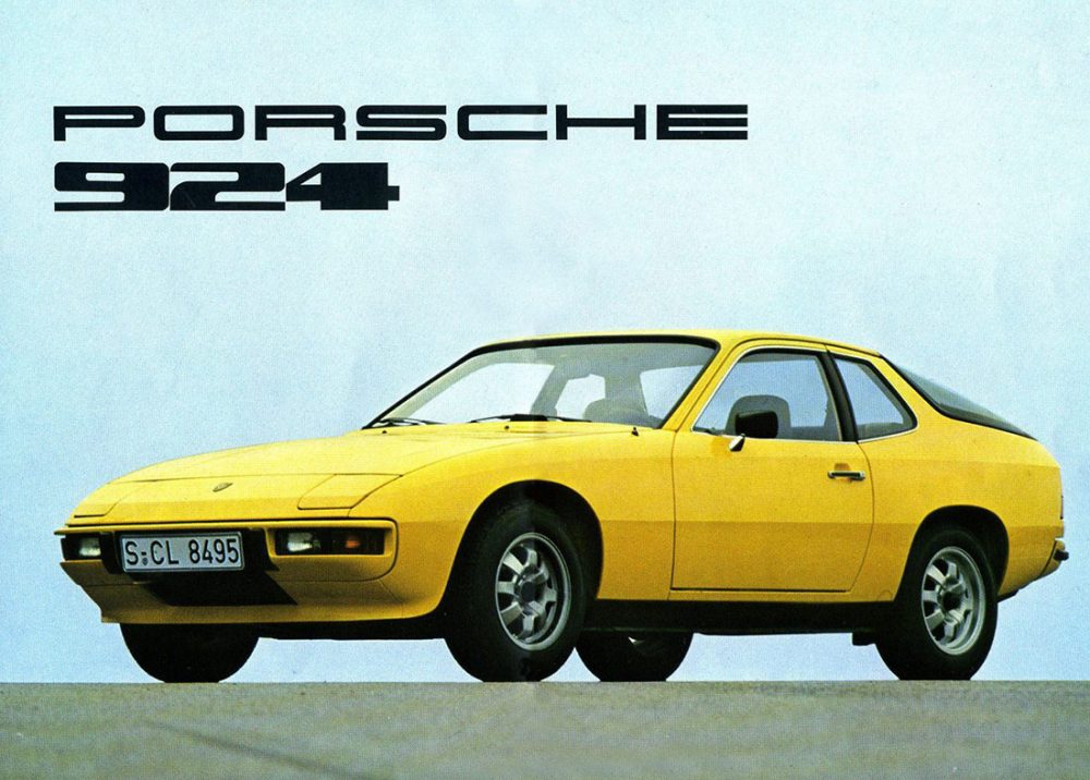 Early Porsche 924 Ad