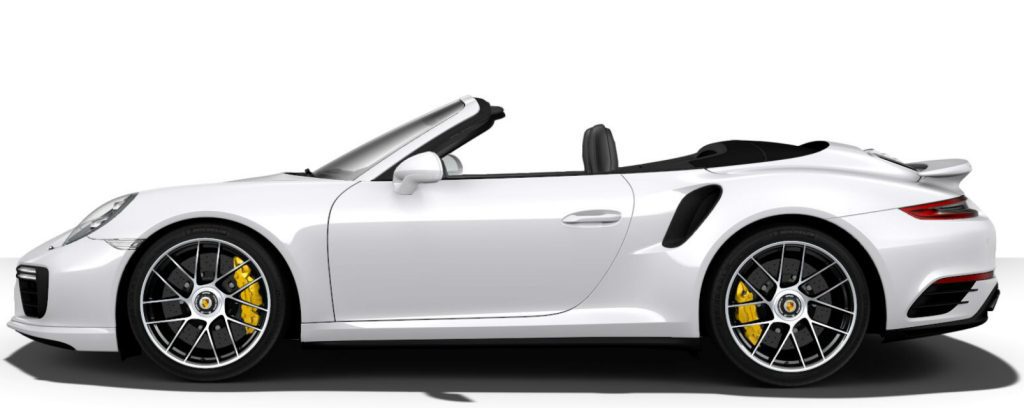 911 Turbo S Cabriolet Side