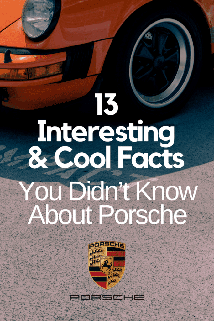 interesting facts about porsche