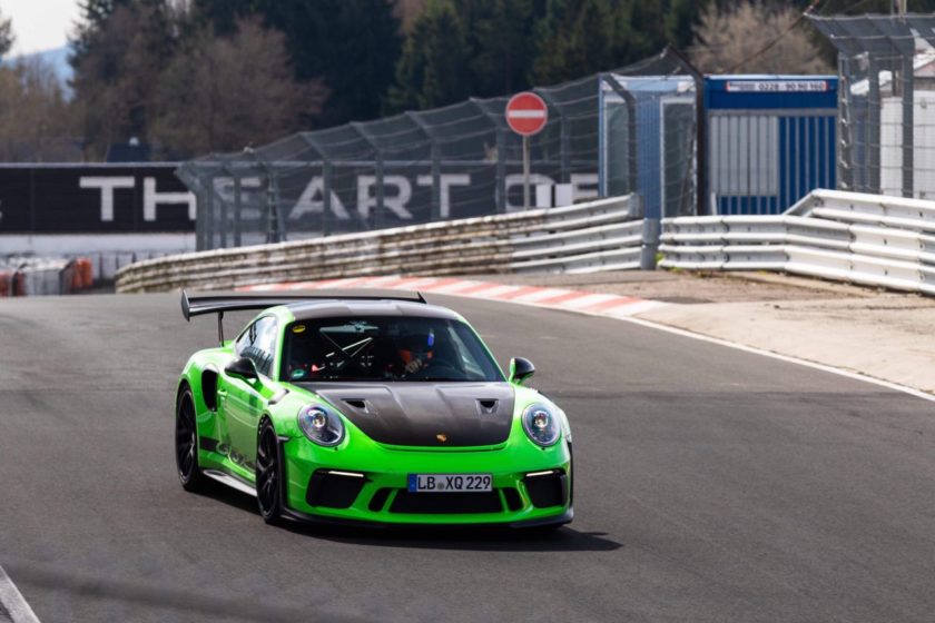 Video 2019 Porsche Gt3 Rs Sets 6min 56s Nurburgring Time