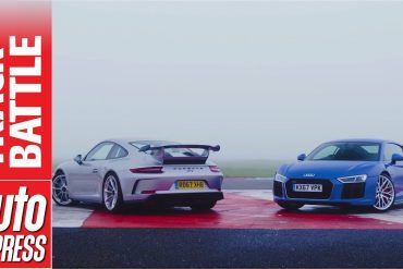 Audi R8 RWS vs Porsche 911 GT3