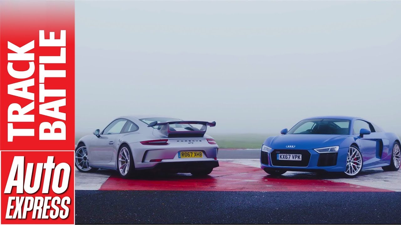 Audi R8 RWS vs Porsche 911 GT3