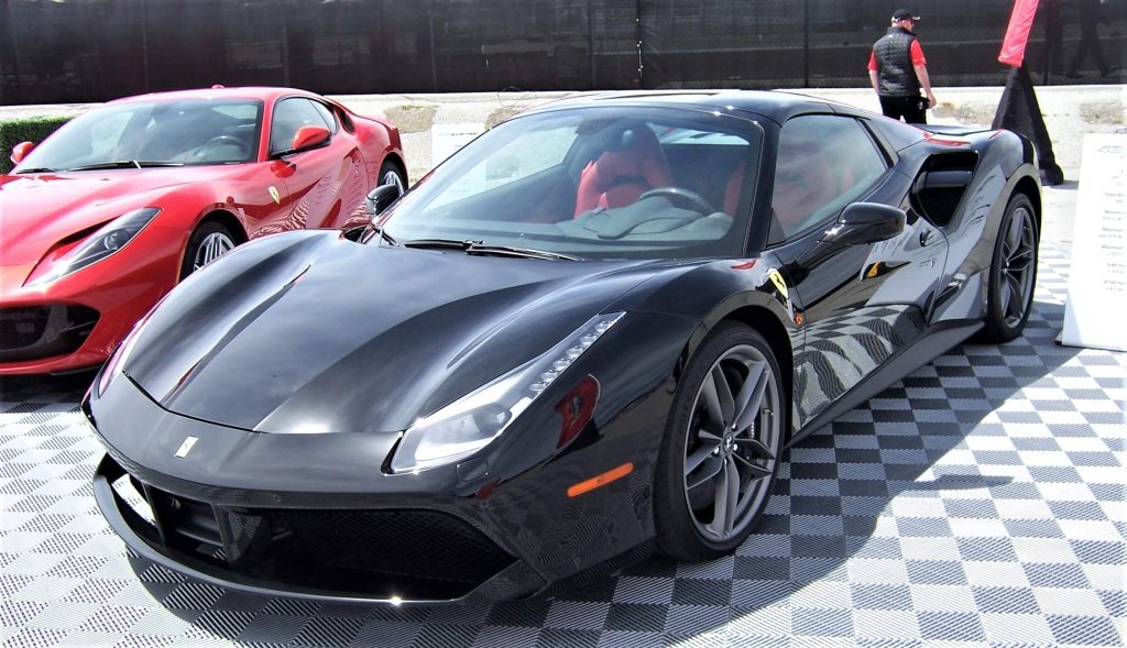 Ferrari 488 Spider in Red and Black