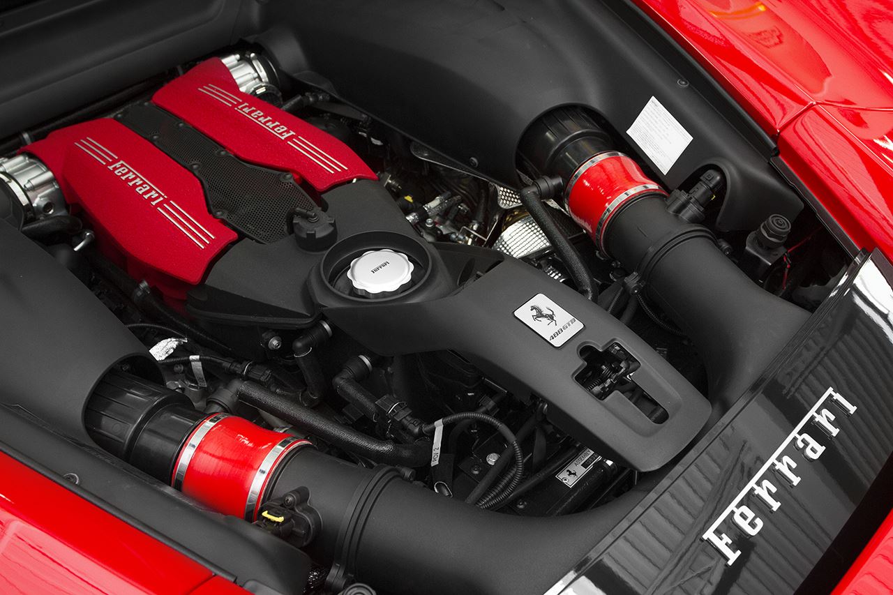 Ferrari 488 Engine
