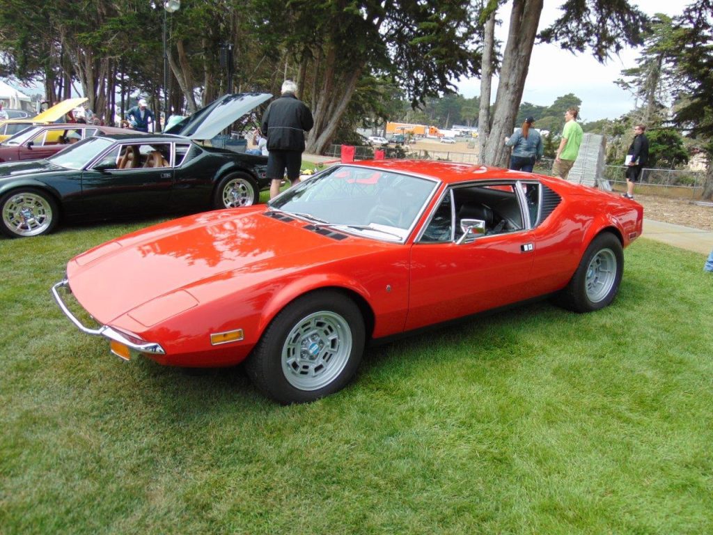 De Tomaso Pantera orange