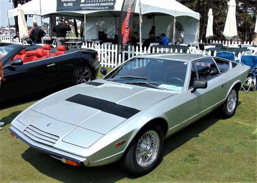 Maserati Khamsin silver