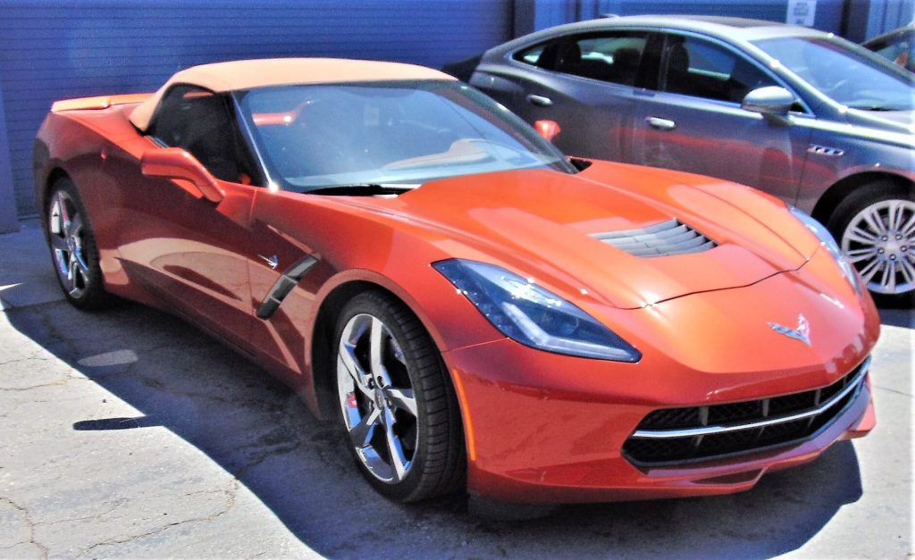 Corvette Convertible Copper