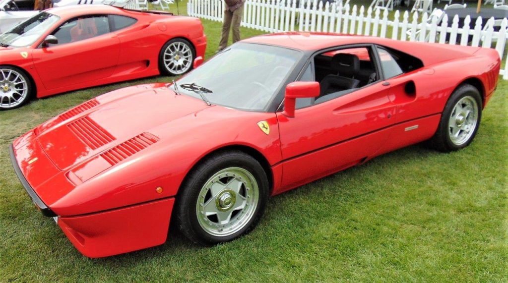 Ferrari 288 GTO red